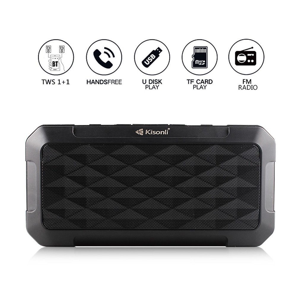 Loa Bluetooth Kisonli KS-1984 - Bluetooth - FM - USB - Thẻ nhớ - AUX