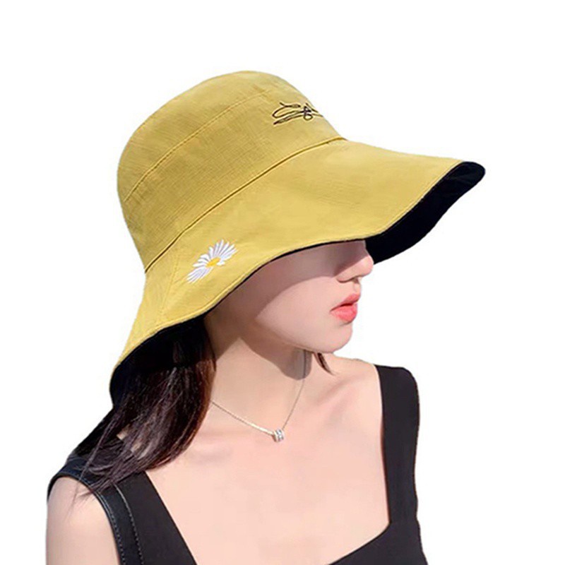 Nón Vành Rộng Màu Trơn Thời Trang Xuân Hè Mới Cho Nữ | BigBuy360 - bigbuy360.vn