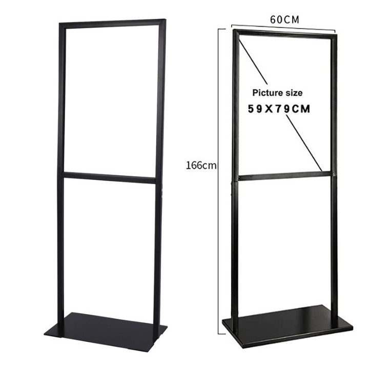 STANDEE CHÂN SẮT NGOÀI TRỜI LẮP RÁP DỄ DÀNG