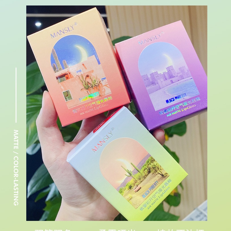 Son Môi Mansly Kết Nối Bluetooth Hai Màu Sắc Thời Trang