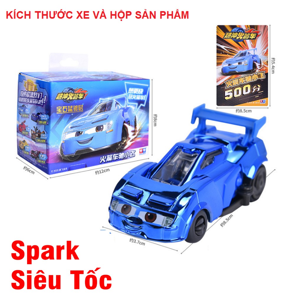 Mô hình xe đua Spark Siêu Tốc Tay Đua Siêu Hạng (không kèm bệ phóng) mã 222061 đồ chơi trẻ em