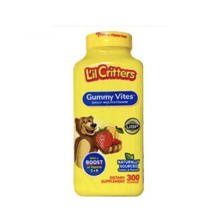 Kẹo Gấu Gummy Bear chai 300 viên