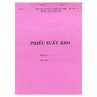 PHIẾU XUẤT KHO /NHẬP KHO khổ A4 1 LIÊN, giấy bãi bằng đẹp