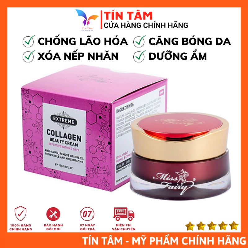 Kem Dưỡng MISSFAIRY Collagen Nhật Bản - Căng Bóng, Chống Lão Hóa (Nhau Thai Cừu)