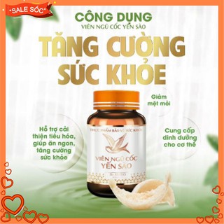 Viên ngũ cốc yến sào tăng cân