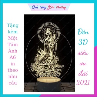 Đèn led 3D hình Phật