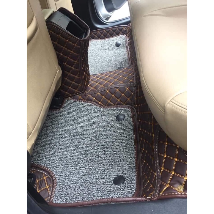 Thảm lót sàn ô tô 6D Honda City 2014- 2022 chống nước, không mùi, phủ kín 90% sàn xe