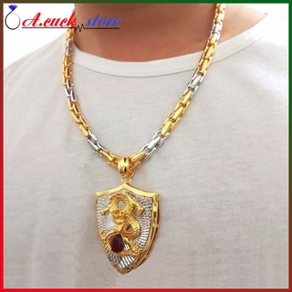 vòng cổ nam dây chuyền hợp kim mạ vàng 18k cao cấp sang trọng, đẳng cấp phù hợp đi dạo phố