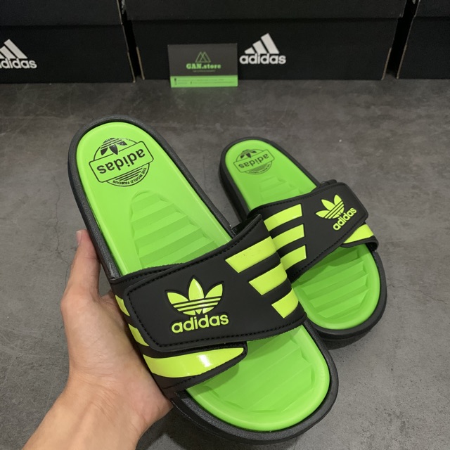 sale Dép Adidás Adissage Xanh Đen ️🥇 . NEW : : : * " * .