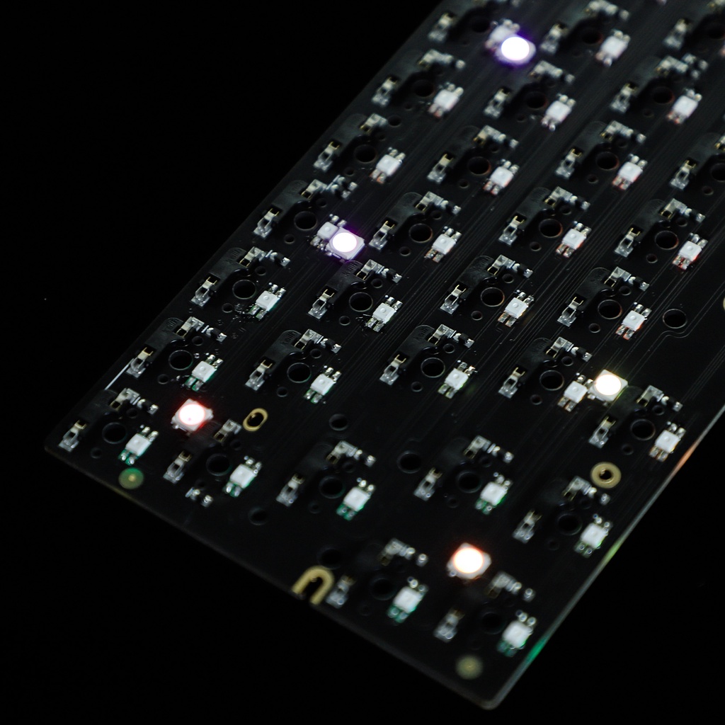Công Tắc Gầm YMDK GH60 HHKB-style Oni Có Thể Lập Trình RGB VIA Tương Thích Với Tokyo 60