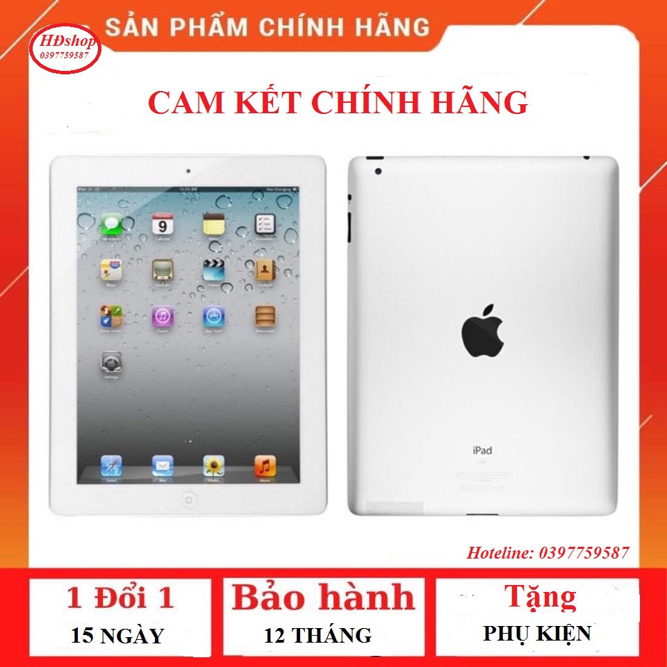 Cam kết chính hãng - máy tính bảng ipad 2 wifi