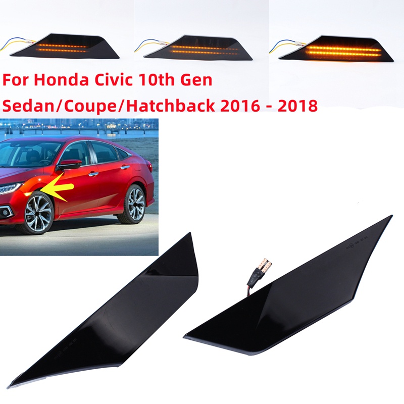 Đèn LED Xi Nhan Chuyên Dụng Cho Xe Hơi Honda Civic 10Th 2016 2017 2018 2019 2020