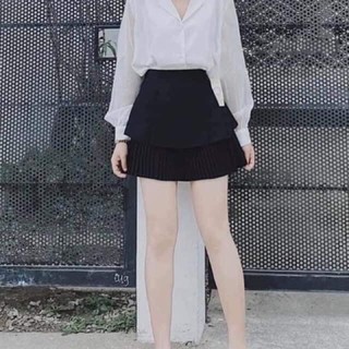 VÁY XOÈ NGẮN 2 TẦNG