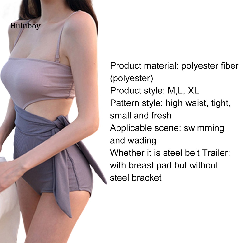 Bộ Bikini Thắt Nút Lưng Cao Cho Nữ | BigBuy360 - bigbuy360.vn