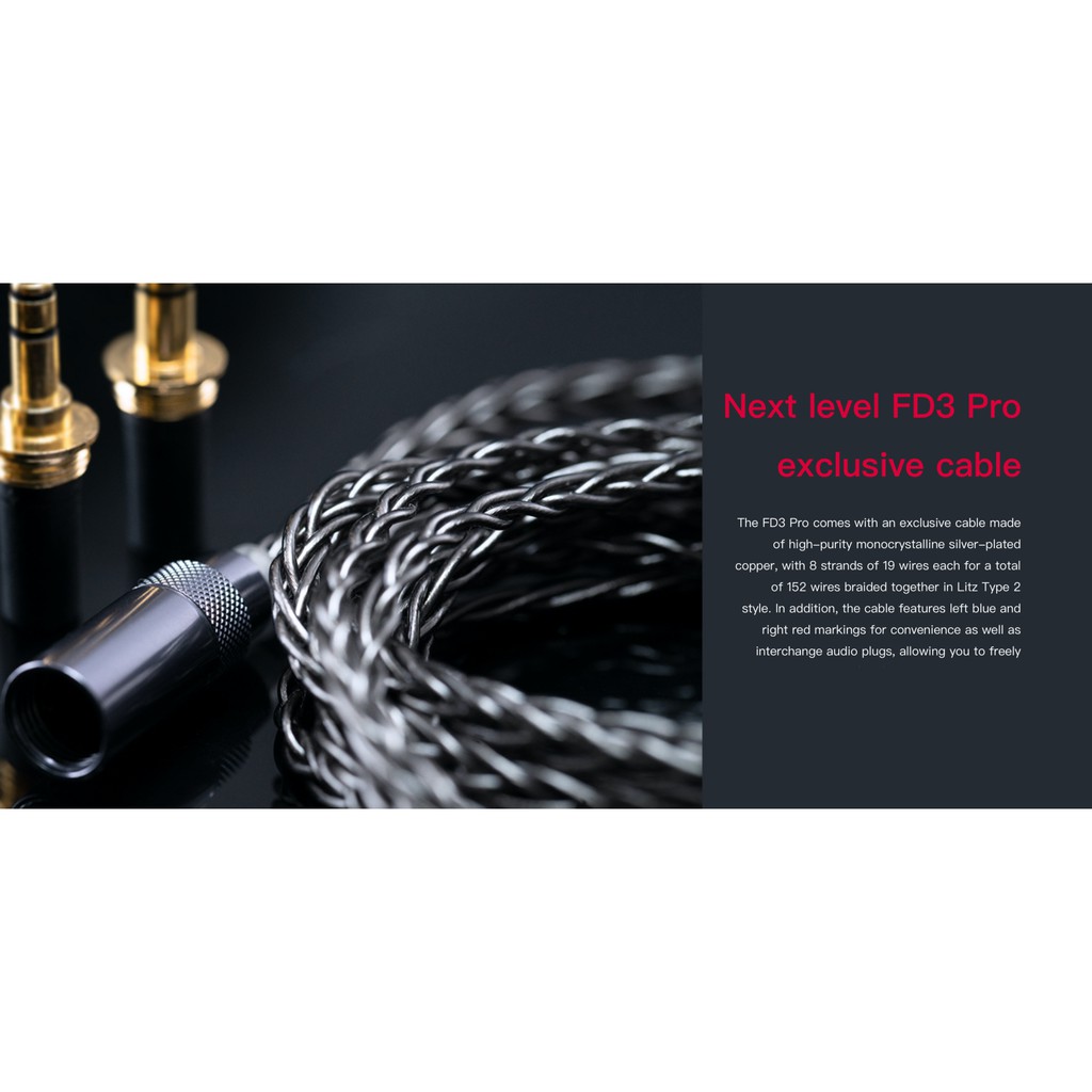 Tai Nghe FiiO FD3 - Bảo Hành Chính Hãng 12 Tháng