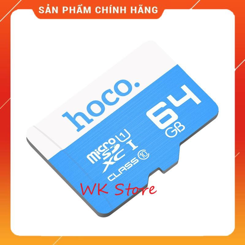 Thẻ nhớ Hoco 64Gb Class 10 tốc độ cao (hàng chính hãng, BH 1 năm)