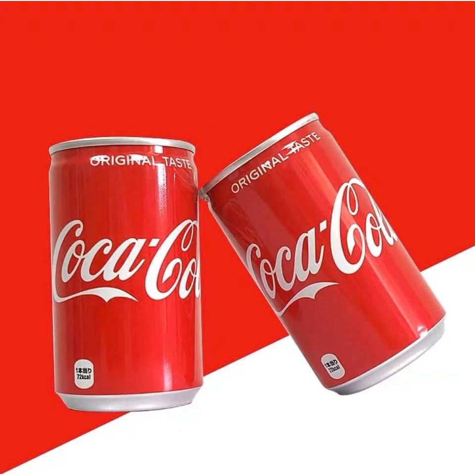 Coca cola mini Nhật ⚡ CHUẨN NỘI ĐỊA ⚡ Coca cola nhí chính hãng từ Nhật Bản 160ml vị thanh mát