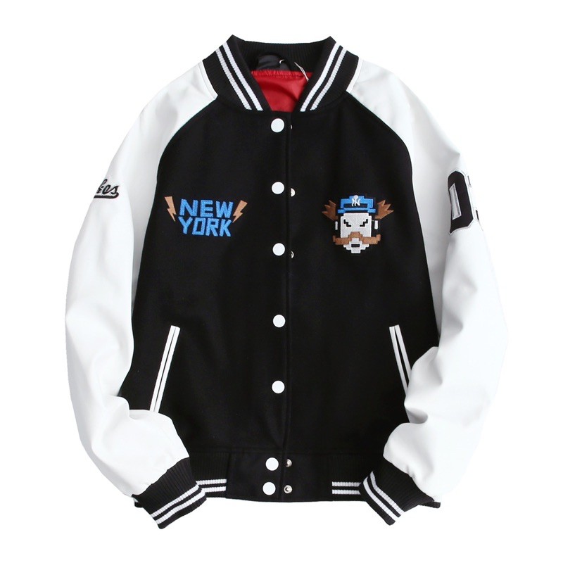 (AUTHENTIC) Áo khoác MLBNY viruSs jacket cool ngầu | BigBuy360 - bigbuy360.vn