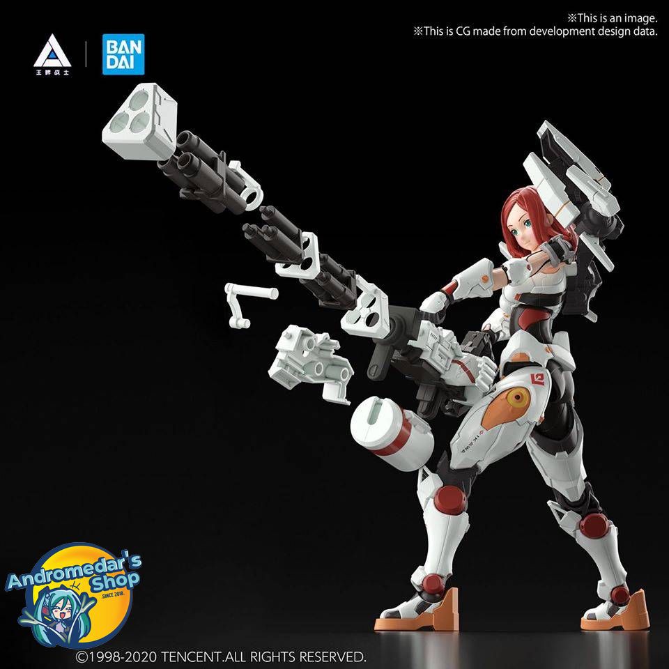 [Bandai] Mô hình lắp ráp Figure-Rise Standard 1/12 Ace Force - Ikawa Sakura Spark [Tencent Games x Bandai Spirit]