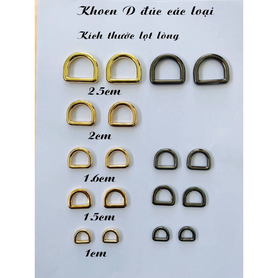 Khoen D các loại