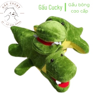 Thú Bông Cá Sấu Chúa⚡️Giá Sỉ + Video Thật⚡️ Cá Sấu Bông Siêu Mềm Êm