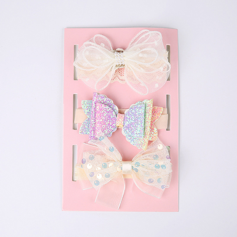 Set 3 Băng Đô Hoa Xinh Xắn Dành Cho Bé Gái