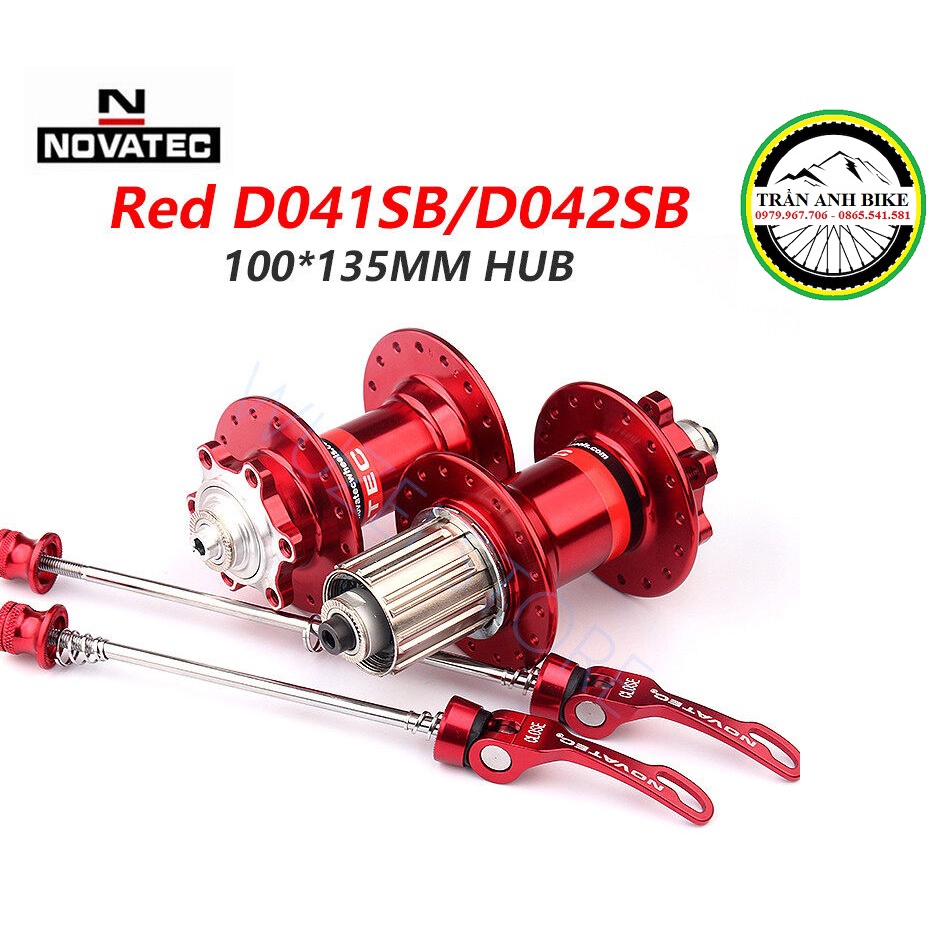 Moay ơ Hub xe đạp Novatec D041SB/D042SB 32 lỗ