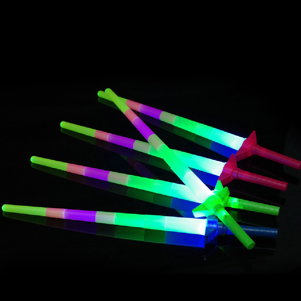 Set 2 Gậy Phát Sáng Có Thể Thu Vào Dùng Để Trang Trí Tiệc