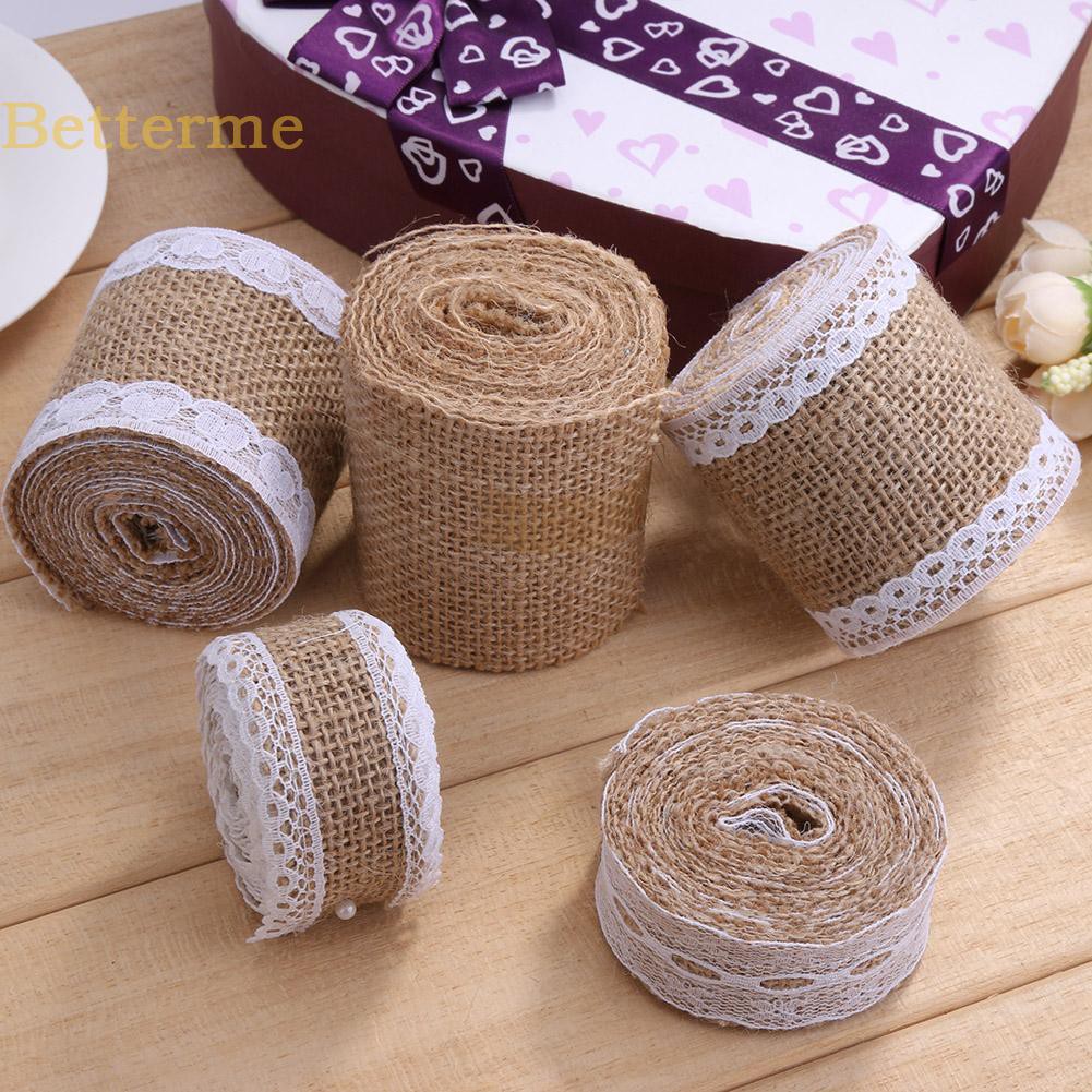 Cuộn dây vải bố trang trí