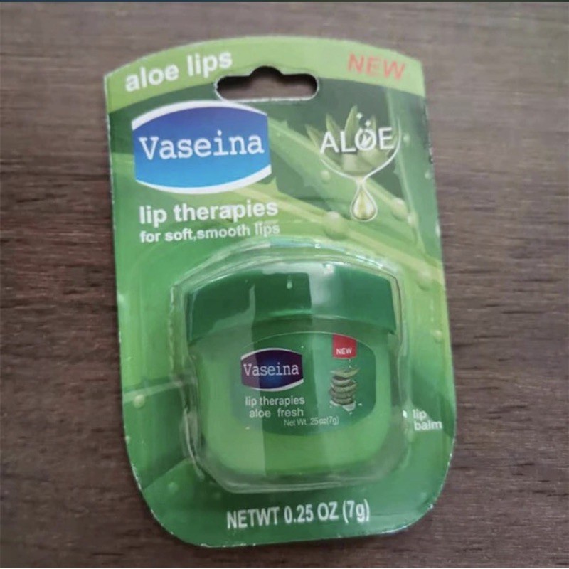 Son dưỡng môi Vaseina chiết xuất từ thực vật cấp ẩm chống khô môi 7g