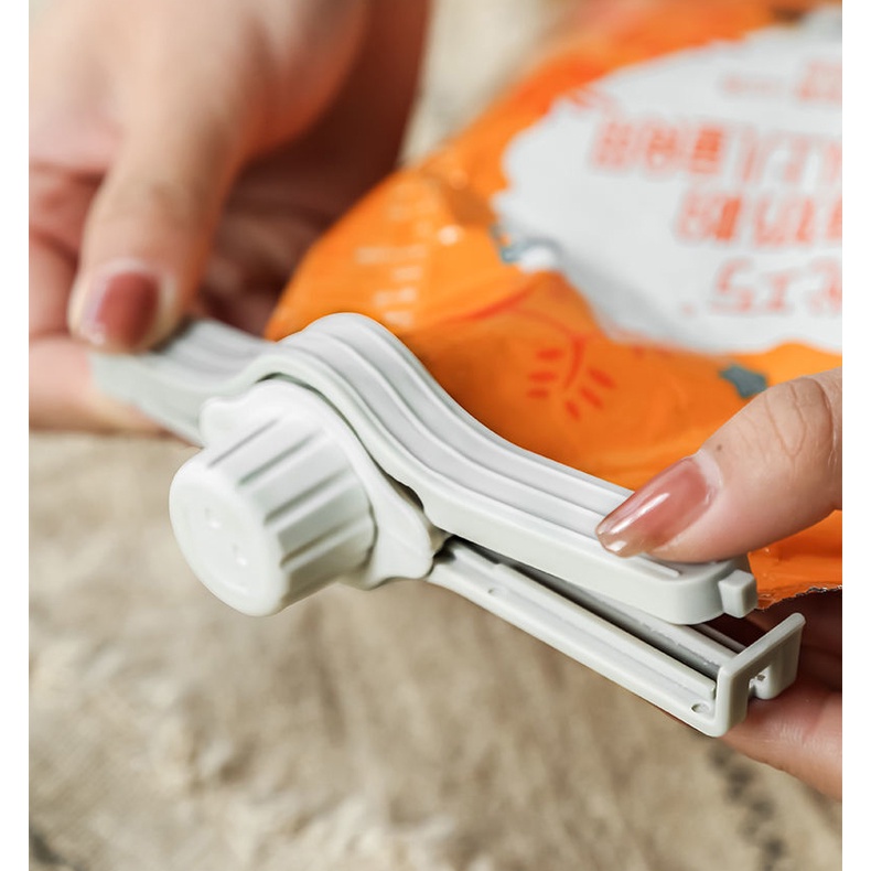 Kẹp miệng túi có nắp mở kẹp đồ uống thực phẩm Kích thước 11.5x5cm
