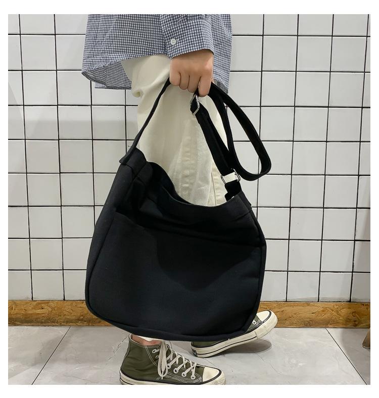 Túi đeo vai IELGY vải canvas xinh xắn thời trang dễ phối đồ cho nữ