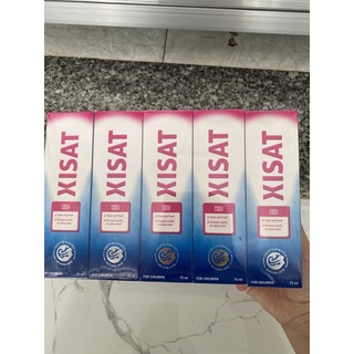 Xisat - Xịt mũi nước biển sâu XISAT Trẻ em phòng ngừa sổ mũi, ngạt mũi và viêm xoang 75ml