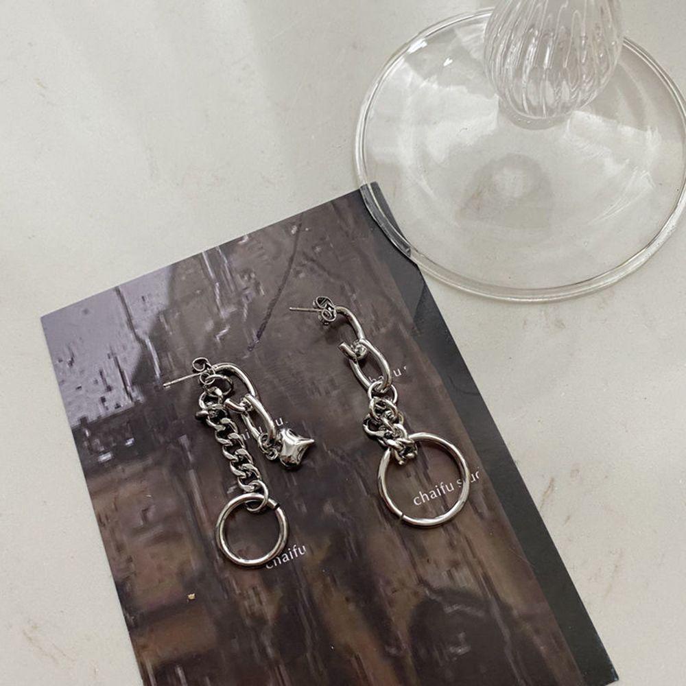 Bông Tai Hình Trái Tim Đơn Giản Thời Trang Dành Cho Nữ