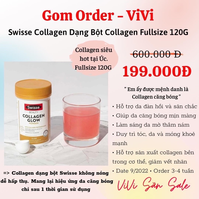 Swisse dạng bột 120gram