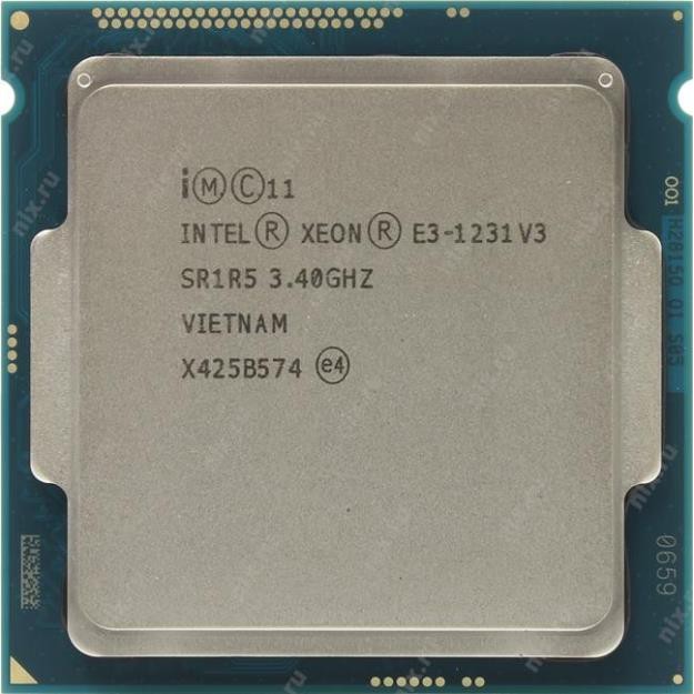 Bộ xử lý Intel Xeon E3 1231 v3