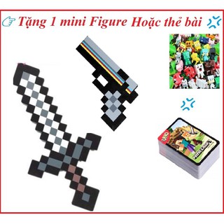 Combo kiếm súng sắt Minecraft