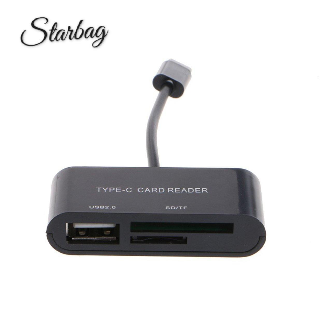 Đầu Đọc Thẻ Nhớ Usb 3.1 Type C Sang Micro Sd Tf Macbook Pc Điện Thoại