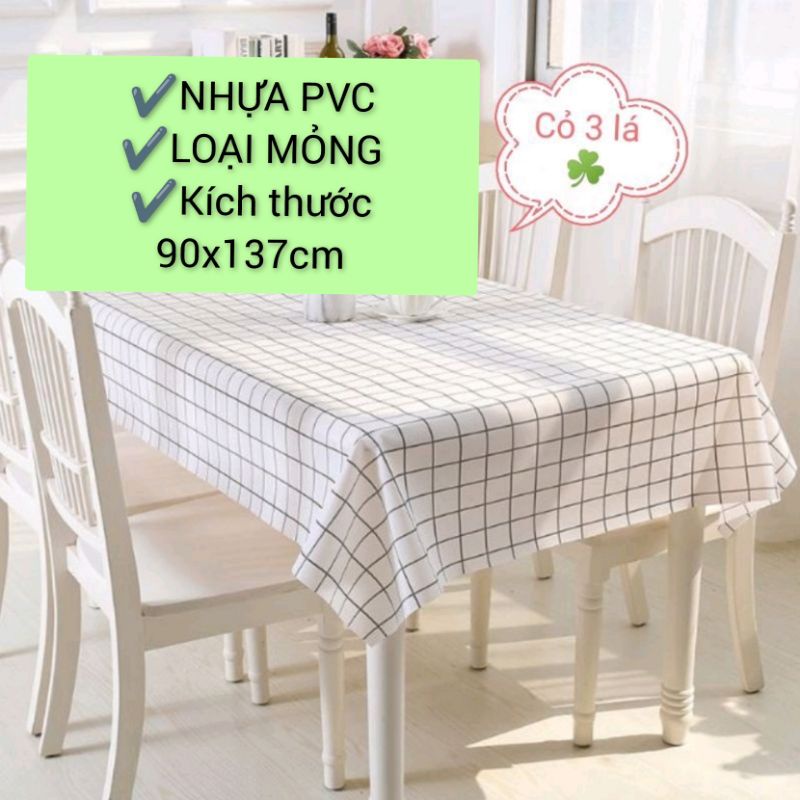 Khăn trải bàn caro, nhựa pvc LOẠI MỎNG, dai chống thấm nước, phông nền chụp ảnh nghệ thuật