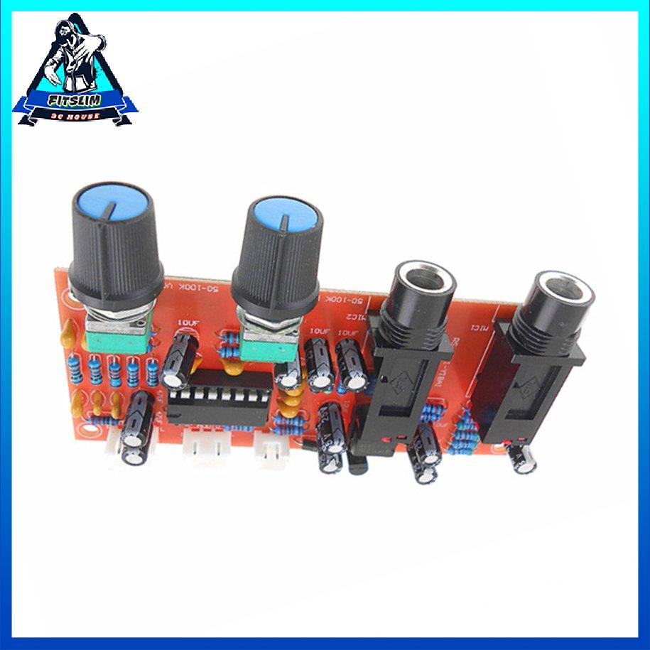 PT2399 NE5532 Bảng mạch khuếch đại micrô Bảng điều khiển âm vang bộ khuếch đại tiền khuếch đại [8/26]