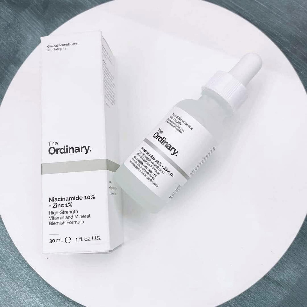 Serum The Ordinary Niacinamide 10% + Zinc 1%