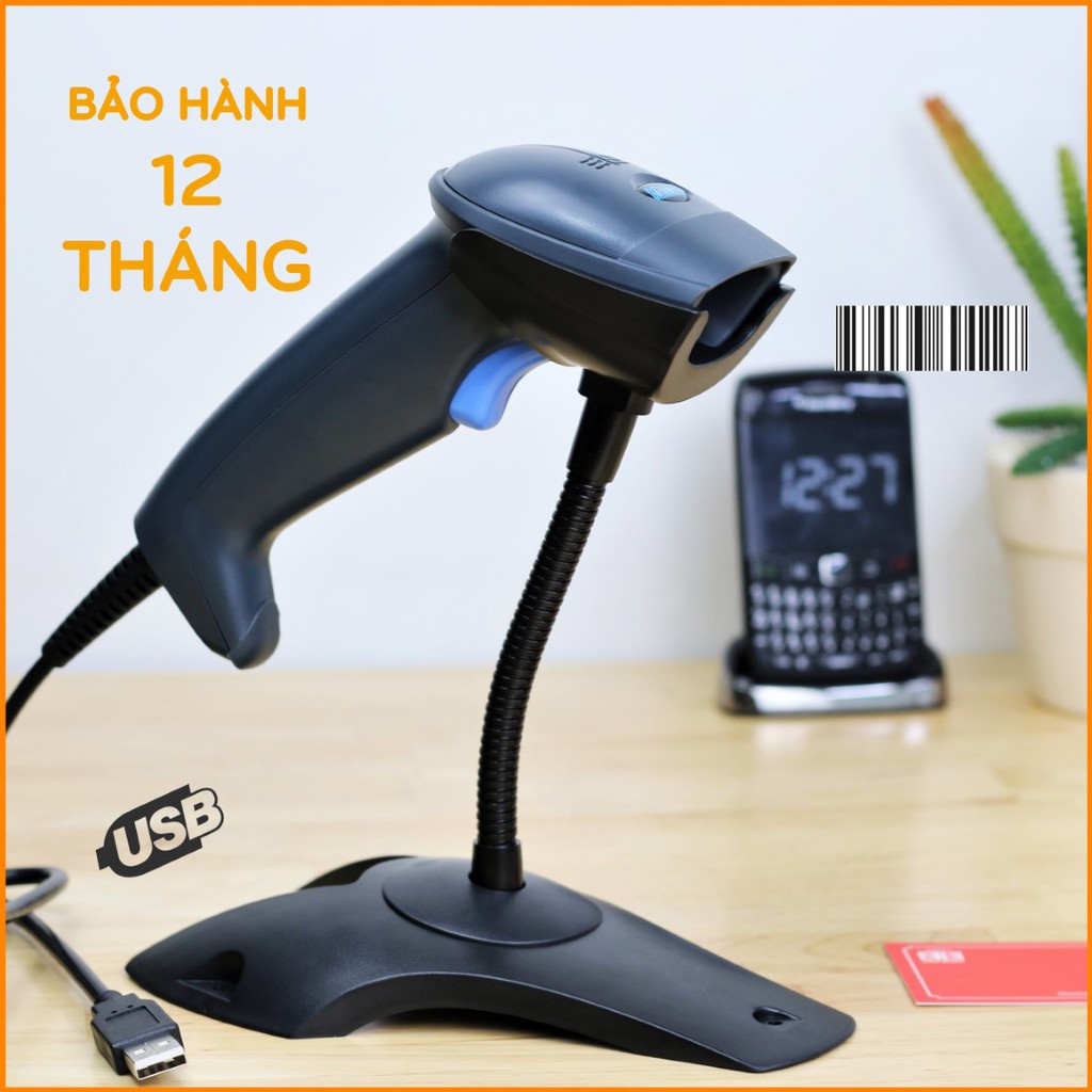 Máy quét mã vạch cầm tay DATAMAX M1310 CCD có dây - Súng scan mã Barcode 1D dành cho chủ shop shiper và quản lý kho hàng