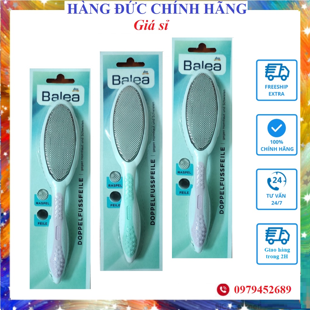 Dụng Cụ Chà Da Chết Gót Chân 2 mặt Balea