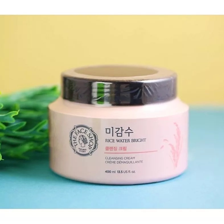 Kem Tẩy Trang Dưỡng Sáng Da Từ Gạo The Face Shop Rice Water Bright Cleansing Cream