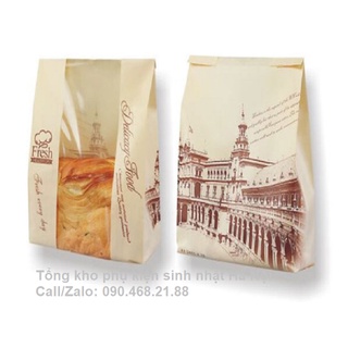 [FREESHIP❤️] Combo 500 túi đựng bánh mì hoa cúc dọc)