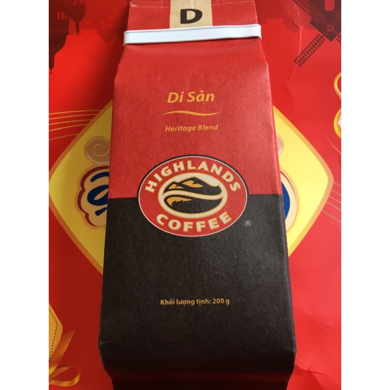 [ Giá tốt ] Cà phê Highlands Coffee Di Sản - 200gam