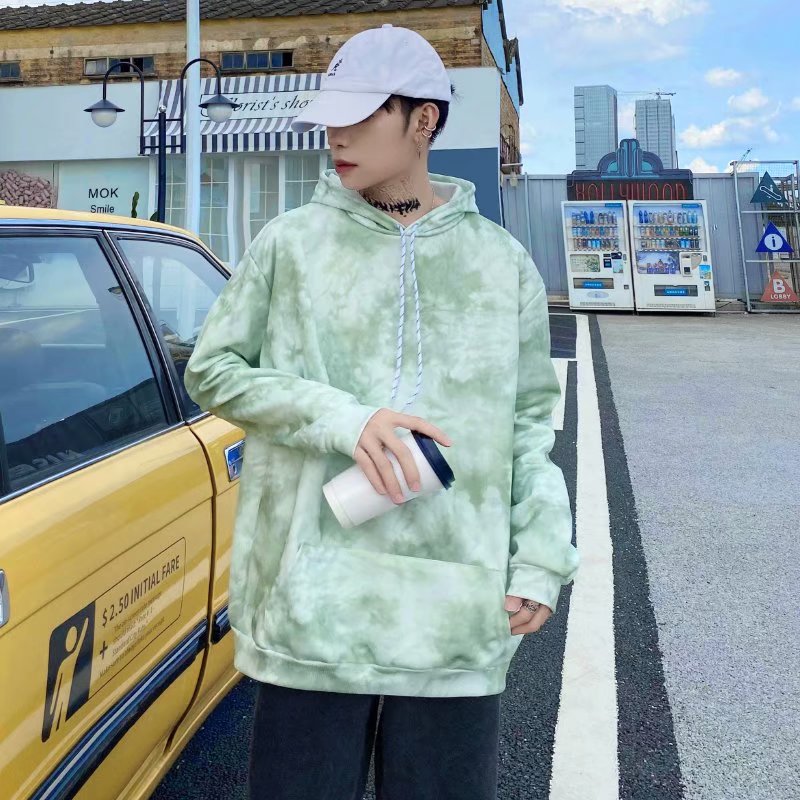 Korean Fashion Hooded Long Sleeve Men's Jacket