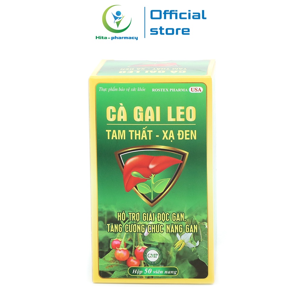 Bổ gan cà gai leo tam thất xạ đen roxtech mát gan, giải độc gan - ảnh sản phẩm 4