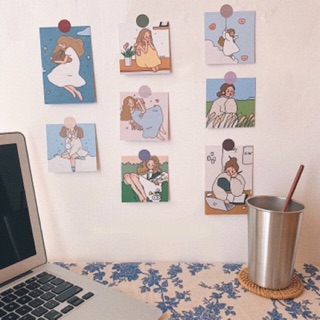 Postcard cô gái (set 9 tấm)