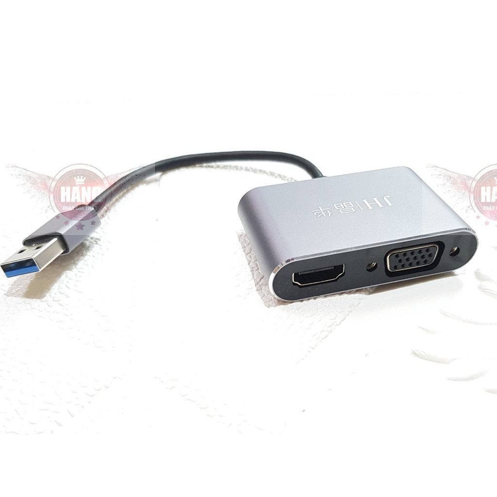 Cáp USB 3.0 ra HDMI, VGA cho Window, Macbook - Jinghua Z316